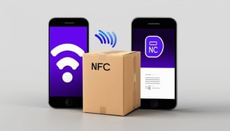 RFID and NFC Tracking on package transparent background-1