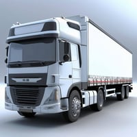 transport and logistics a lorry