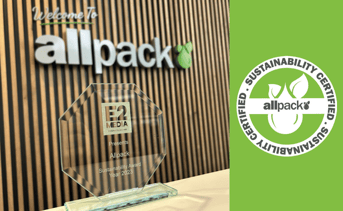Allpack wins sustainability award