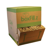 BoxFill.z™ zigzag Paper Plain Kraft