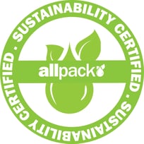 Allpack - Sustainability Certified Stamp